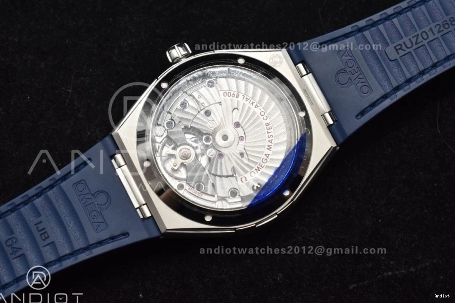 Ceramic Blue White Blue Gummy Strap SS Super Best Clone VSF Dial 1:1 Constellation on Edition A8900 1226